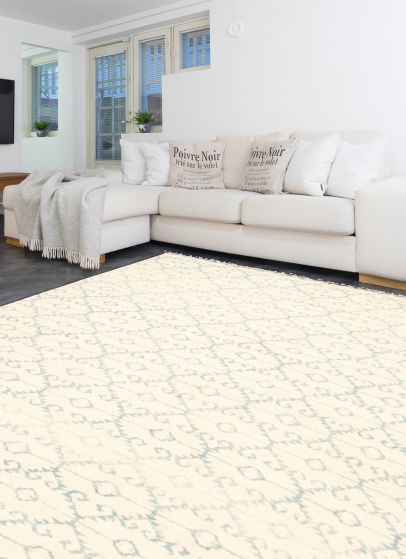 Pakistani Pak Finest Marrakesh 9'0" x 12'0" Hand-knotted Wool Rug 