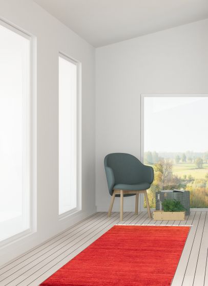 Tapis gabbeh prestige 4'3" x 6'5" en laine
