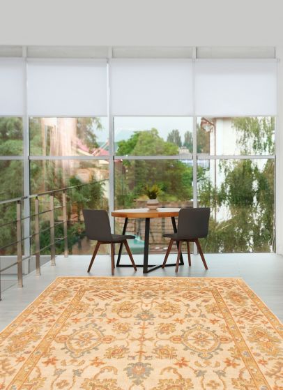 Indian Jules Serapi 7'8" x 9'11" Hand-knotted Wool Rug 