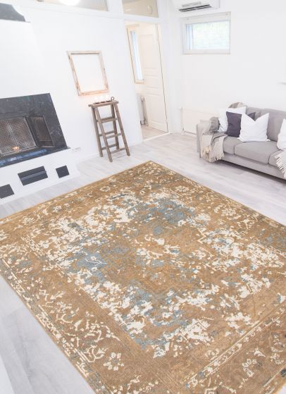 Indian Jules Serapi 7'7" x 9'10" Hand-knotted Wool Rug 