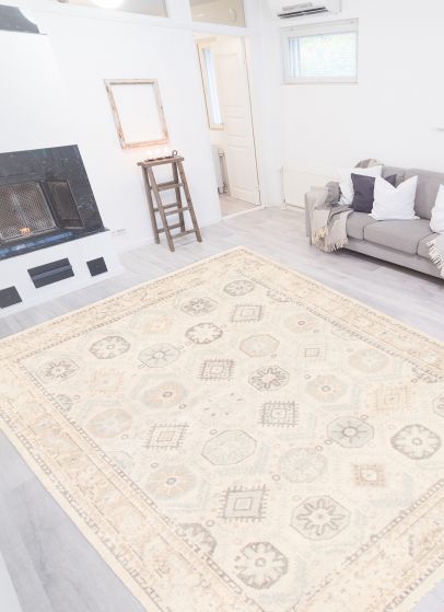 Indian Jules Serapi 7'11" x 9'11" Hand-knotted Wool Rug 