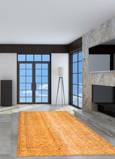 Turkish Color Transition 5'9" x 8'6" Hand-knotted Wool Rug 