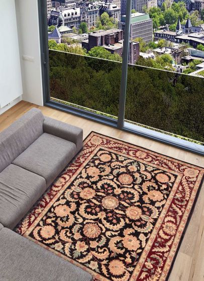 Tapis agra jaipur 8'0" x 10'2" en laine