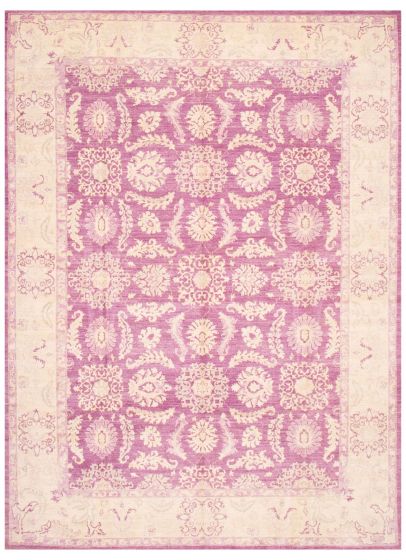 Pakistani Peshawar Oushak 10'0" x 13'10" Hand-knotted Wool Rug 