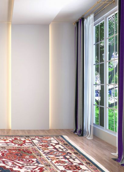 Indian Serapi Heritage 8'11" x 12'0" Hand-knotted Wool Rug 