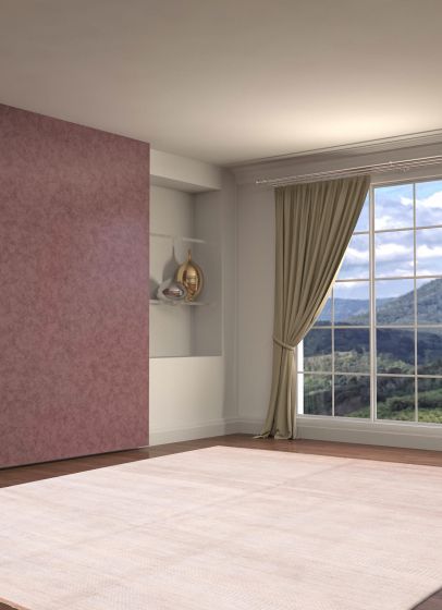 Indian Finest Silk Shadow 8'0" x 10'3" Hand-knotted Viscose & Wool Rug 