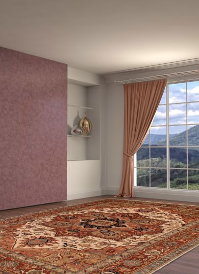 Indian Jules Sultane 9'7" x 13'8" Hand-knotted Wool Rug 