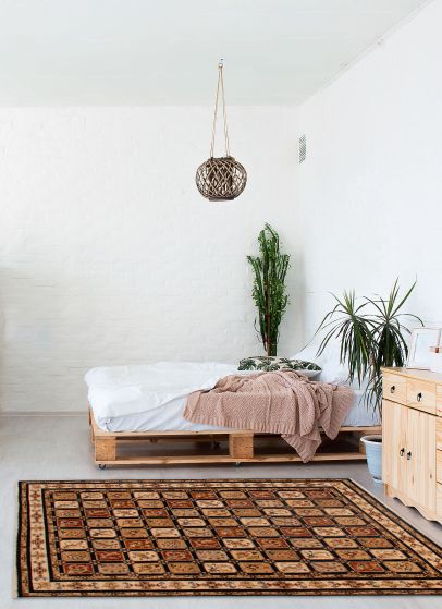 Indian Jamshidpour 5'8" x 7'11" Hand-knotted Wool Rug 