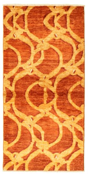 Afghan Chobi Finest 2'8" x 5'6" Hand-knotted Wool Rug 