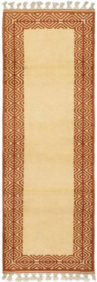 Turkish Melis Vintage 2'8" x 7'9" Hand-knotted Wool Rug 