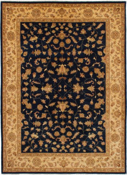 Afghan Chobi Finest 6'4" x 8'10" Hand-knotted Wool Rug 
