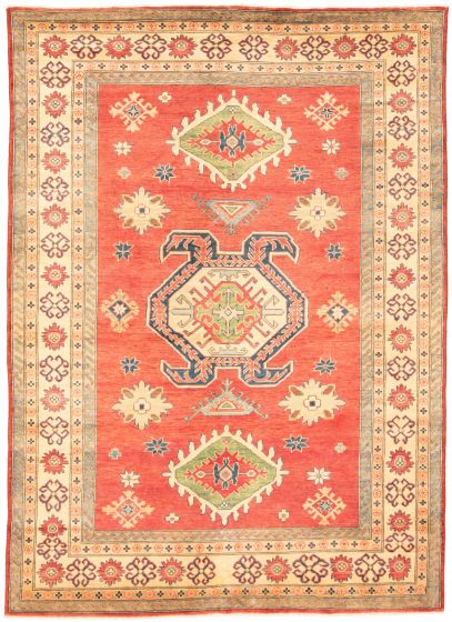 Afghan Finest Ghazni 6'9" x 9'4" Hand-knotted Wool Rug 