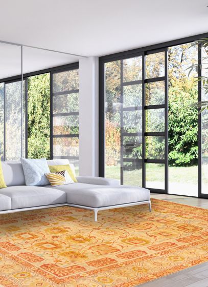 Pakistani Pako Persian 18 Of 20 9'11" x 13'5" Hand-knotted Wool Rug 