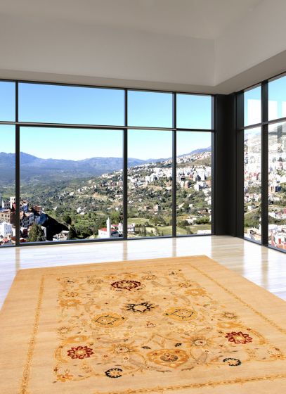 Pakistani Pako Persian 18 Of 20 8'2" x 10'4" Hand-knotted Wool Rug 