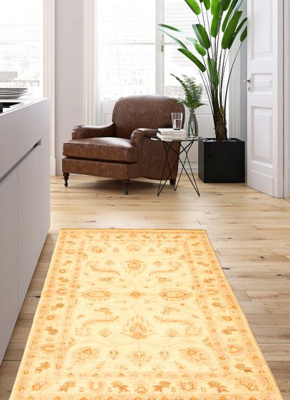 Afghan Chobi Finest 2'11" x 4'10" Hand-knotted Wool Rug 