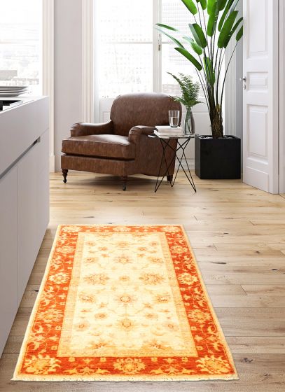 Afghan Chobi Finest 2'5" x 4'5" Hand-knotted Wool Rug 
