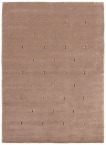Indo Gabbeh 4'7" x 6'7" Hand Loomed Wool Rug 
