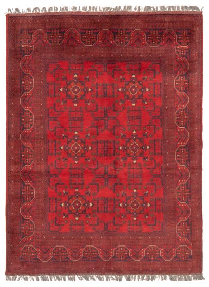 Afghan Finest Khal Mohammadi 5'0" x 6'6" Hand-knotted Wool Rug 