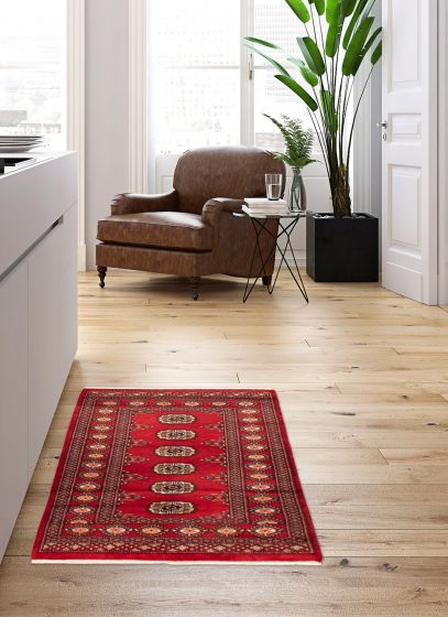 Tapis peshawar bokhara 2'7" x 4'0" en laine