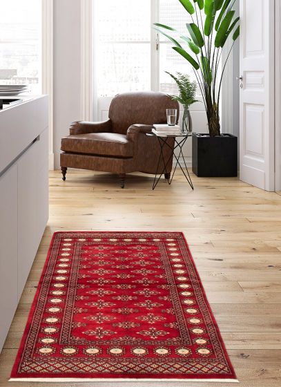 Tapis peshawar bokhara 2'11" x 4'11" en laine