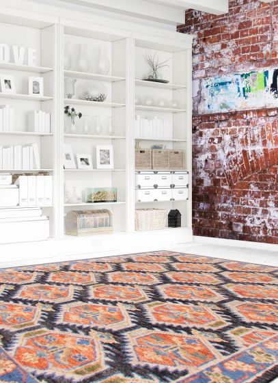 Indian Jules Serapi 6'1" x 9'0" Hand-knotted Wool Rug 