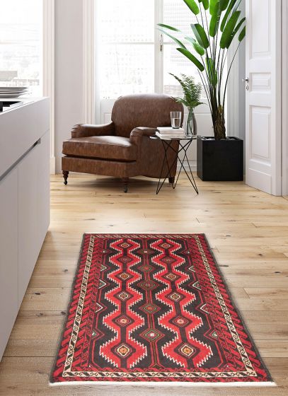 Afghan Royal Baluch 3'1" x 5'6" Hand-knotted Wool Rug 