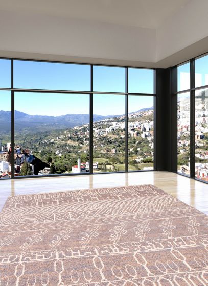 Pakistani Pak Finest Marrakesh 9'1" x 12'4" Hand-knotted Wool Rug 