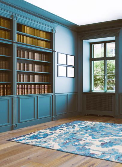 Indian Mystique 9'0" x 12'1" Hand-knotted Wool Rug 