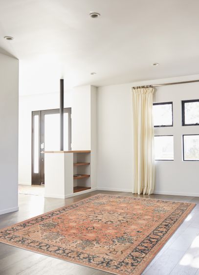 Persian Style 8'2" x 11'9" Hand-knotted Wool Rug 