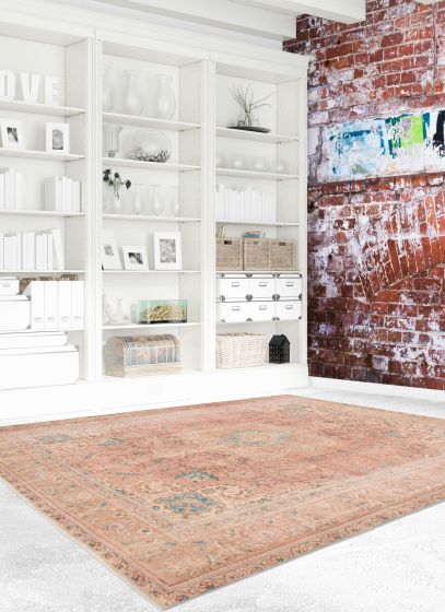 Persian Style 9'10" x 12'7" Hand-knotted Wool Rug 