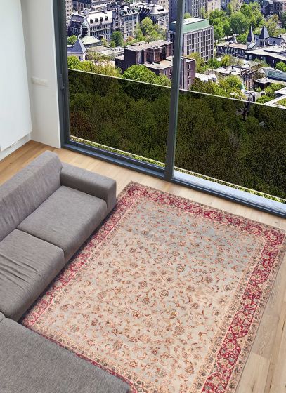 Persian Style 9'10" x 13'3" Hand-knotted Wool Rug 