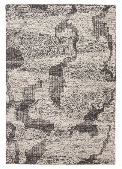 Indian Timeless 5'3" x 7'7" Hand Tufted Wool Rug 