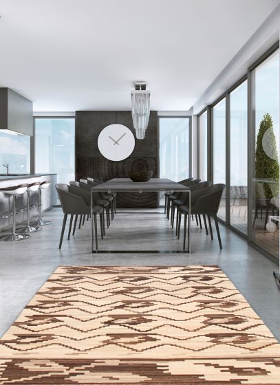 Kilim sivas 6'8" x 9'7" en laine