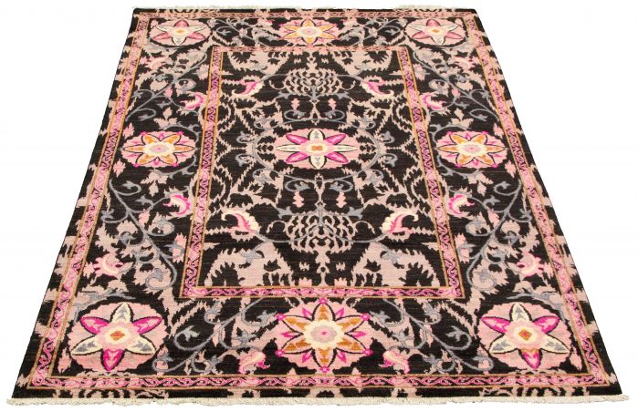 Pakistani Lahore Finest Collection 12'1" x 17'2" Hand-knotted Wool Rug 