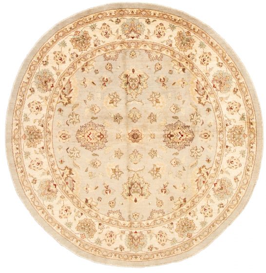 Tapis chobi indien 8'0" x 8'2" en laine