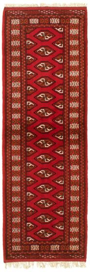 Turkmenistan Turkman 2'0" x 6'4" Hand-knotted Wool Rug 