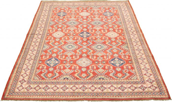 Afghan Finest Ghazni 6'10" x 9'10" Hand-knotted Wool Rug 