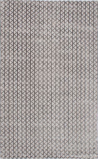 Indian Opulence 5'0" x 8'0" Hand-knotted Silk Rug 
