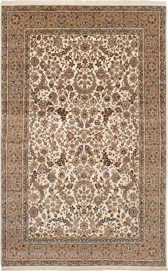 Indian Jamshidpour 6'2" x 9'9" Hand-knotted Wool Rug 