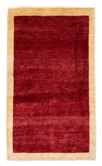 Pakistani Finest Peshawar Ziegler 3'1" x 4'11" Hand-knotted Wool Rug 