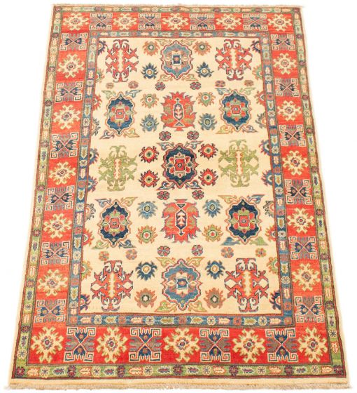 Afghan Finest Ghazni 3'9" x 5'11" Hand-knotted Wool Rug 