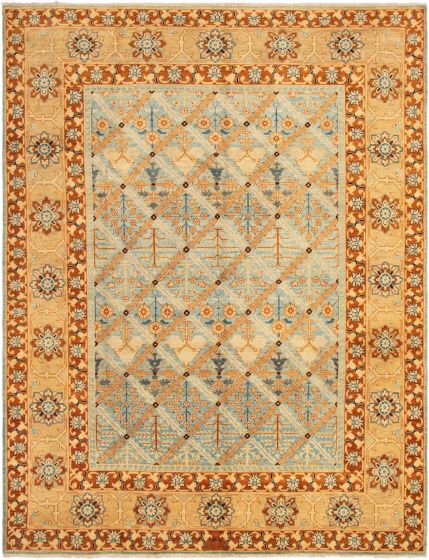 Pakistani Pako Persian 18 Of 20 9'1" x 11'8" Hand-knotted Wool Rug 