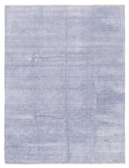 Indo Gabbeh 9'2" x 12'1" Hand Loomed Wool Rug 