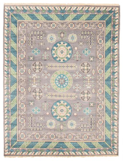Indian Jules Serapi 7'9" x 10'1" Hand-knotted Wool Rug 
