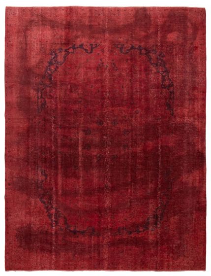 Tapis surteint coloré 9'6" x 12'6" en laine