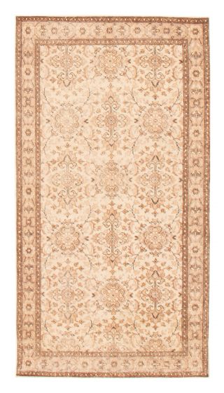 Turkish Melis Vintage 3'10" x 7'2" Hand-knotted Wool Rug 
