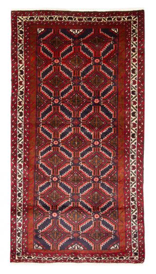 Afghan Royal Baluch 3'2" x 6'4" Hand-knotted Wool Rug 