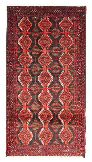 Afghan Royal Baluch 3'6" x 5'11" Hand-knotted Wool Rug 