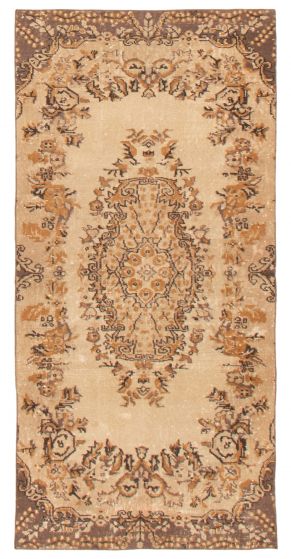 Turkish Melis Vintage 3'1" x 6'7" Hand-knotted Wool Rug 