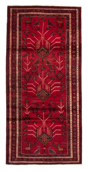 Afghan Royal Baluch 4'1" x 8'4" Hand-knotted Wool Rug 